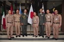พลเรือตรี พิเชฐ ตานะเศรษฐ เจ้ากรมข่าวทหารเรือ รับเยี่ยมคำนับ พันเอก Hiroshi Shimohata ผู้ช่วยทูตทหารญี่ปุ่น ประจำประเทศไทย (คนเดิม)   เพื่ออำลาในโอกาสครบวาระปฏิบัติหน้าที่ในประเทศไทย