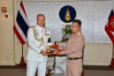 พลเรือเอก นริส ประทุมสุวรรณ ผู้ช่วยผู้บัญชาการทหารเรือ เป็นผู้แทนผู้บัญชาการทหารเรือ รับการเยี่ยมคำนับจาก นาวาเอก Domingo Gomez-Pamo ผู้ช่วยทูตฝ่ายทหารราชอาณาจักรสเปน ประจำประเทศไทย ที่เข้าพบเพื่อแนะนำตัวในโอกาสที่รับหน้าที่ใหม่ในประเทศไทย