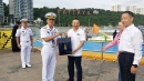 พลเรือโท วศินสรรพ์ จันทวรินทร์ จก.ขว.ทร. ได้เป็นผู้แทน ผบ.ทร.ในการส่ง Rear Admiral Zhi Tianlong, Commander of East Sea Fleet, Chinese PLA Navy เดินทางกลับไปที่เรือ เรียบร้อย